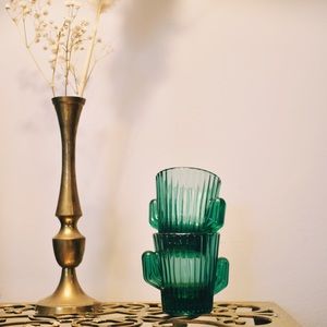 Vintage Cactus Shot Glass